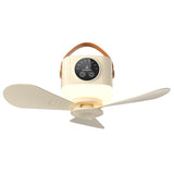 Multifunctional Light Small Ceiling Fan Outdoor Camping USB Rechargeable Fan