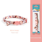 Woven Collar Bell Anti-suffocation Comfortable Safety Buckle Pet Decoration
