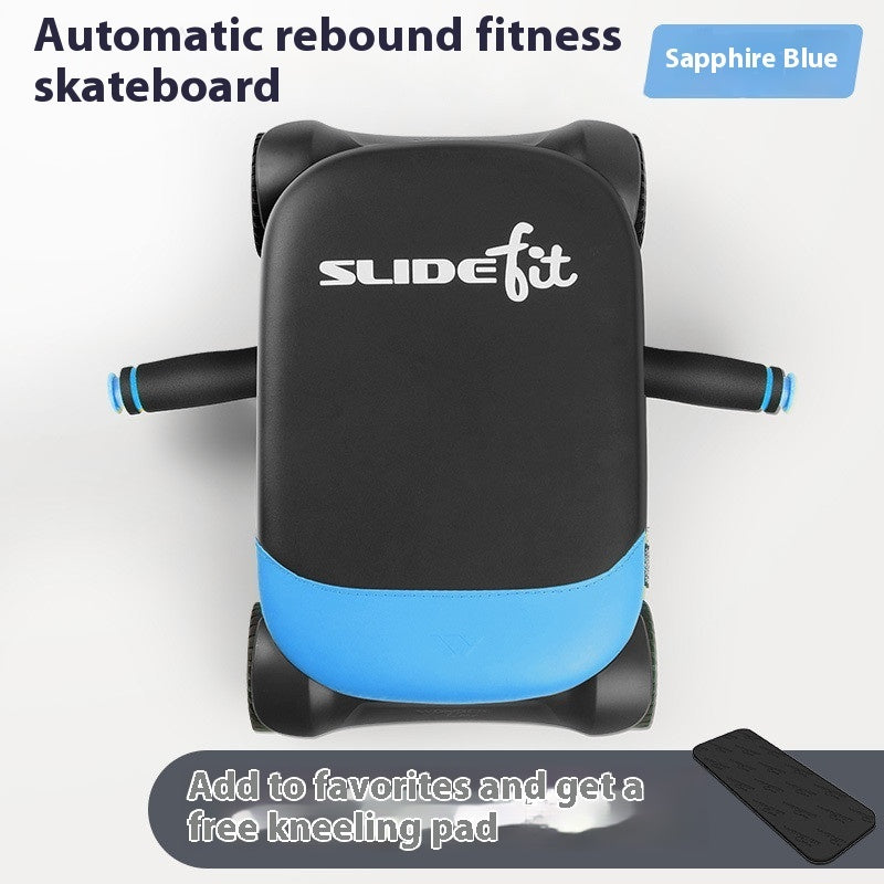 Four-wheel Automatic Rebound Abdominal Fitness Equipment