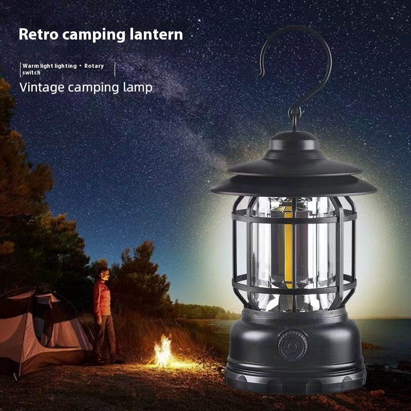 Portable Head Lamp Super Bright Portable Camping Barn Lantern Lamp For Booth