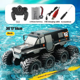 Eight-wheel Amphibious Climbing Off-road Vehicle Boy Electric Toy Simulation Armored RC Remote Control Car