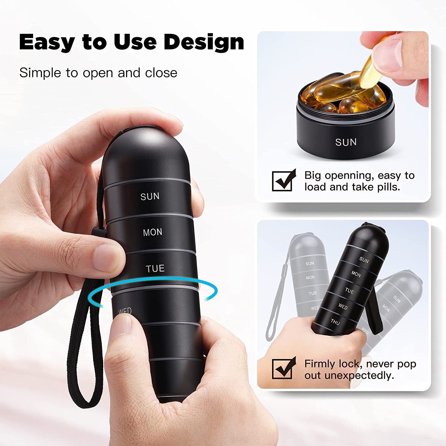 Airtight and Waterproof Medicine box