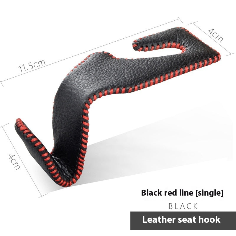 Leather Weight Car Headrest Hook