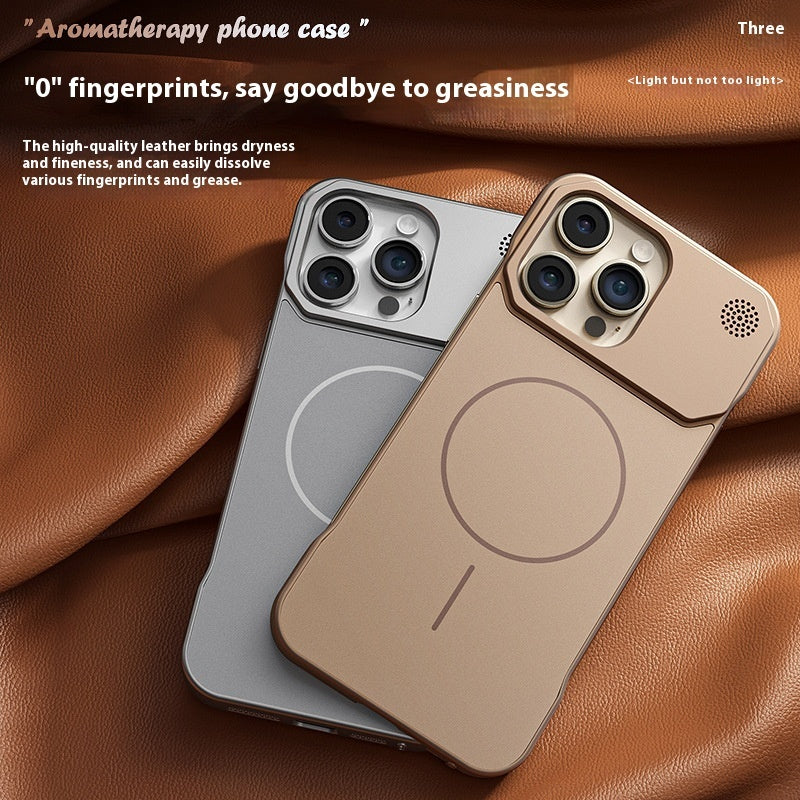 Phone Case Frameless Magnetic Drop-resistant Protective Cover