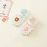 Summer Thin Cotton Newborn Room Socks Baby Non-slip Toddler Socks