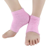 Feather Yarn Gel Heel Socks Moisturizing Exfoliating Anti-chapping