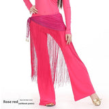 Highlight Tassels Waist Chain Practice Clothes Hip Scarf