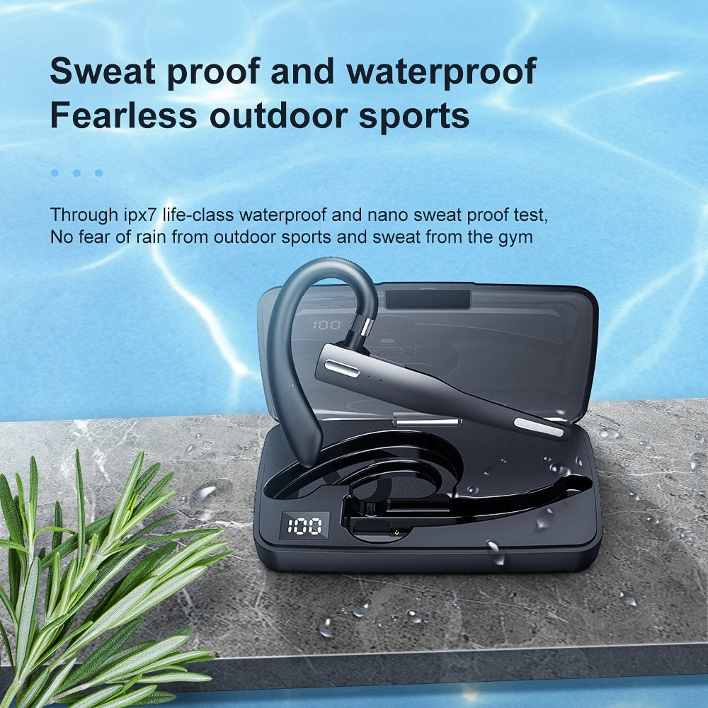Ear-mounted Single-ear Bluetooth Headset with Call Noise Reduction