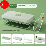 Food Grade Press Ice Cube Mold Homemade Ice Cube Tray