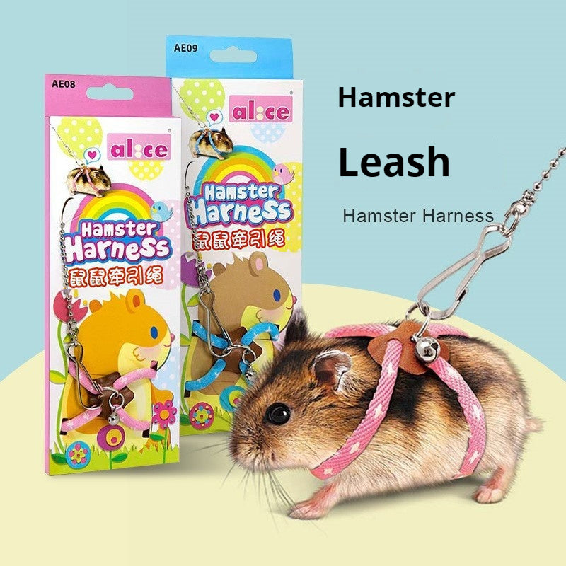 Hamster Hand Holding Rope Anti-bite Broken Mouse Walking Rope