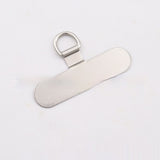 Stainless Steel Phone Clip Charging Port Fixing Pad