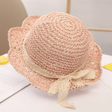 Summer Sunshade Big Brim Sun-proof Children's Straw Hat
