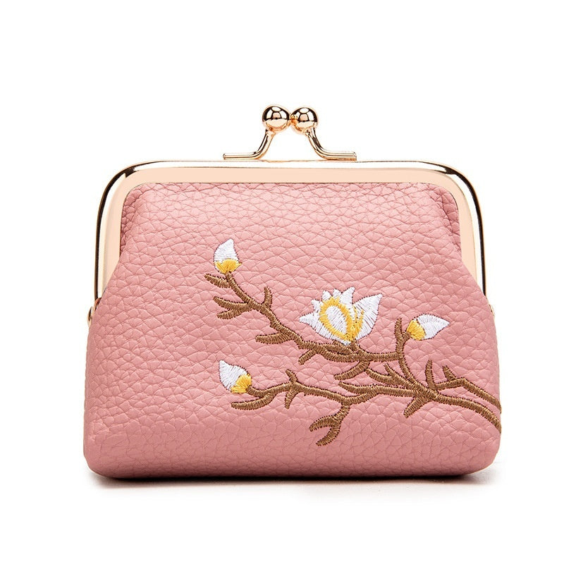 Embroidered Multi-functional New Portable Mini Wallet
