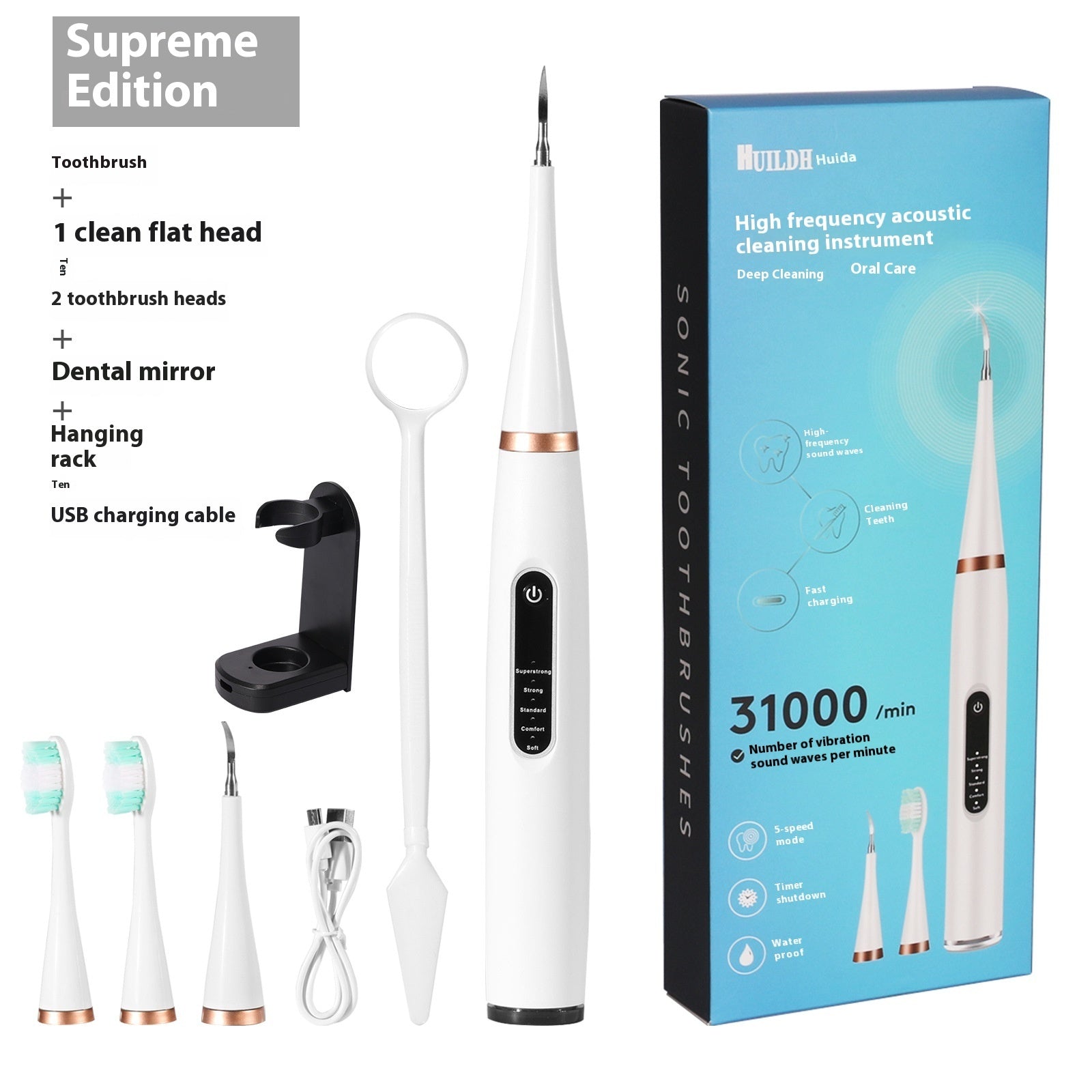 Household Electric Toothbrush Health Care Device Remover
