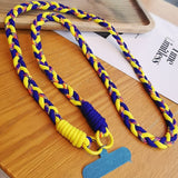 Crossbody Three-strand Horse Tail Mobile Phone Lanyard
