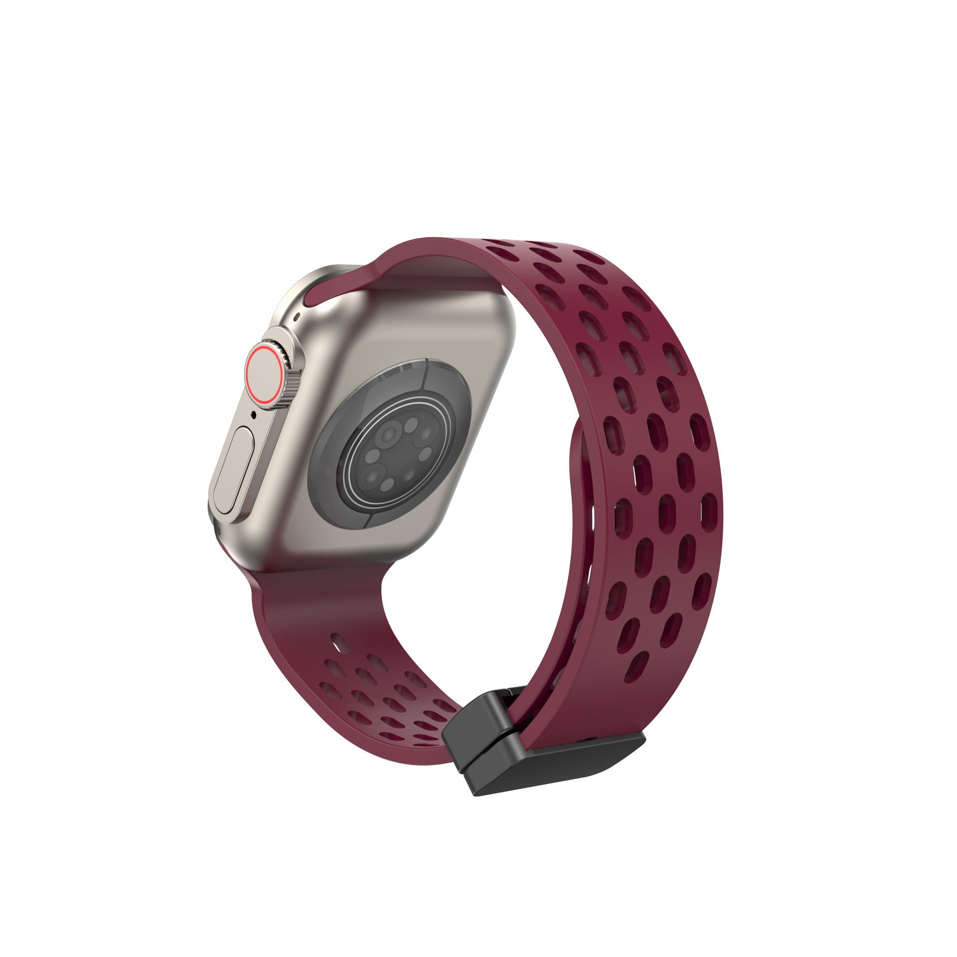 Applicable To 78910 Generation 42mm 46mm Watch Hole Magnetic Suction Silicone Strap