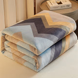 Milk Velvet Blanket Quilt Thickened Winter Coral Flannel