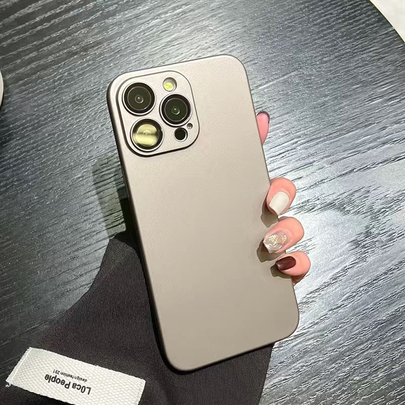 Simple Solid Color Heat Dissipation Drop-resistant Phone Case
