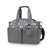 Outdoor Simplicity Printed Portable Single-shoulder Mommy Bag