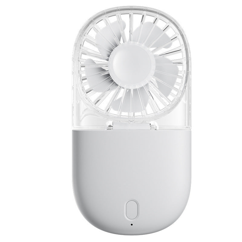 Transparent Folding Mini Outdoor Halter Little Fan