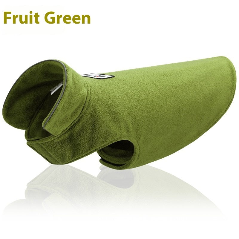 Thickened Warm Pet Autumn And Winter Dog Clothes Pet Polar Fleece Double-sided Vest