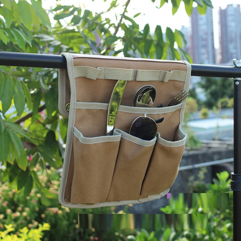 Outdoor Camping Armrest Side Hanging Multifunctional Storage Bag