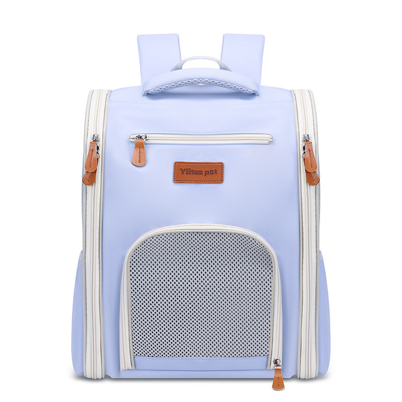 Four Sides Breathable Pet Bag Foldable Portable Oxford Cloth