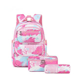 New Printed Schoolbag Three-piece Fashion Backpack