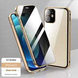 Double-sided Buckle Glass Privacy Phone Case