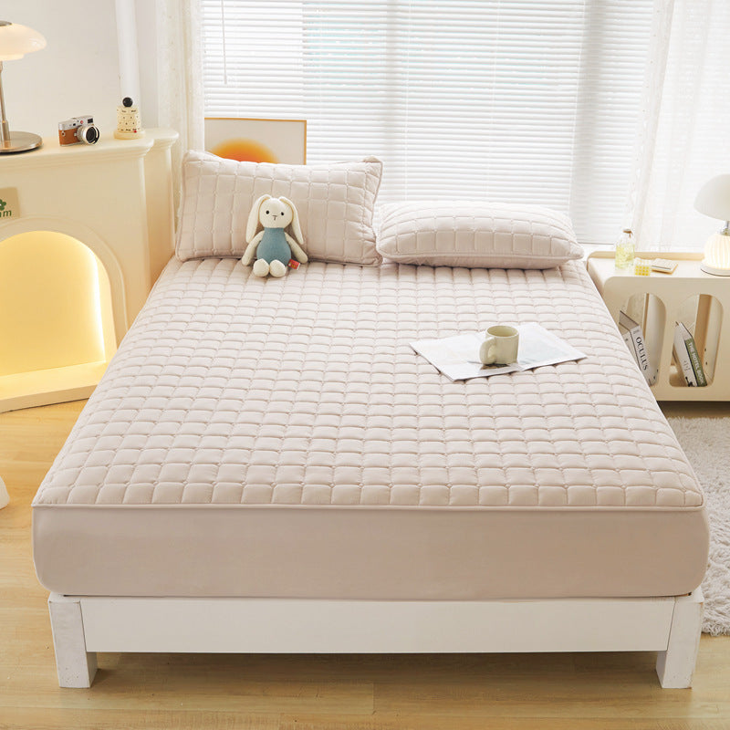 Quilted Waterproof To Prevent Leakage Of Urine Fitted Sheet Duvet Cover Mattress Cover