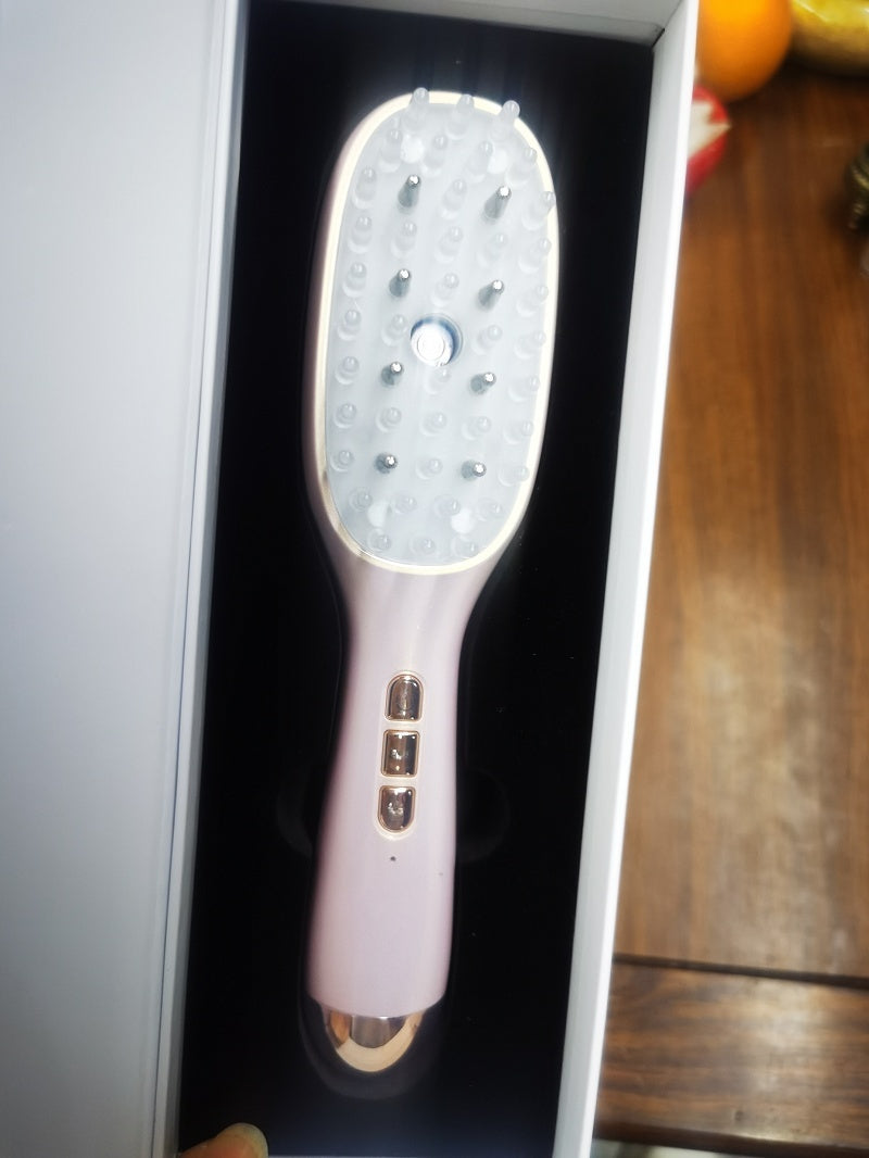 Red Blue Light Physiotherapy Instrument Anti-off Hair Growth Device Electric Massage Comb Spray Comb
