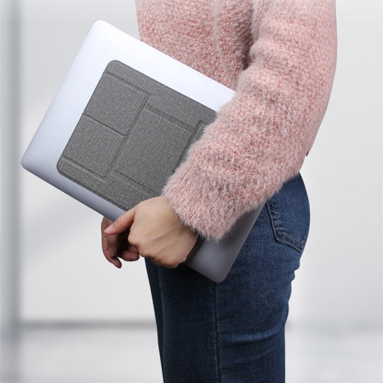 Portable Heat Dissipation Increased Leather Notebook Traversing Carriage