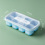 Large Capacity With Lid Easy To Take Off Ice Tray Household Ice Storage Ice Maker