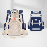 Large Capacity Burden-reducing Waterproof Children's Spine Protection Schoolbag