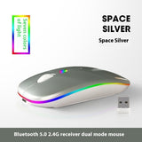 Glowing Bluetooth Mute Charging Mouse