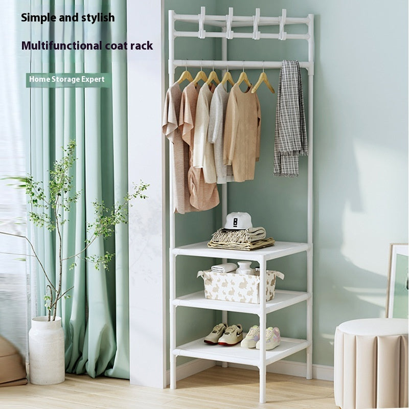 Corner Coat Rack Floor Home Bedroom