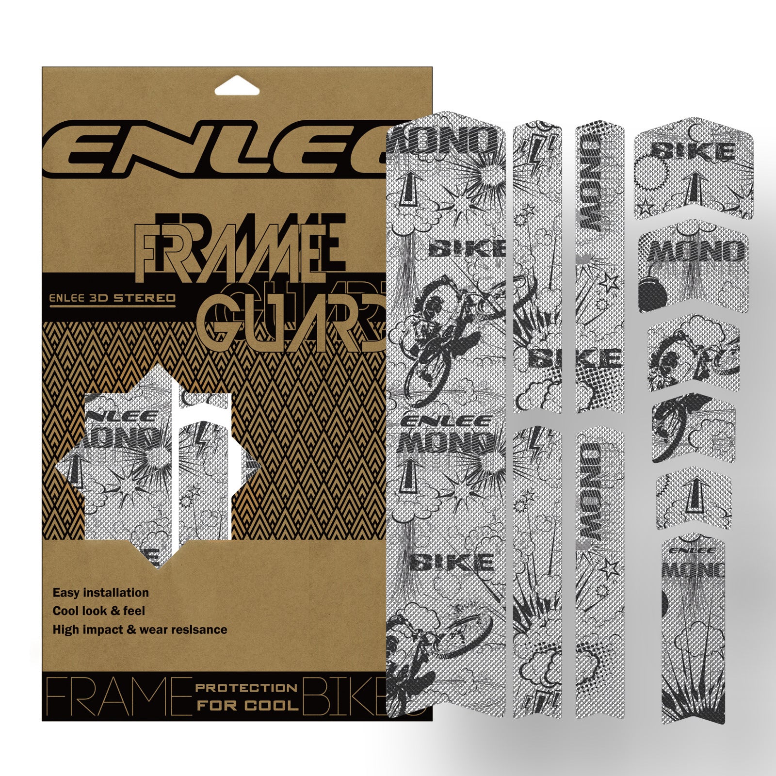 PVC Bike Frame Color Protective Film