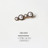 Kawano Baroque Style Retro Side Clip Elegant Hair Accessories