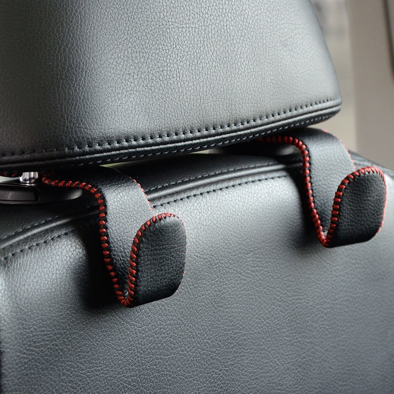 Leather Weight Car Headrest Hook