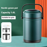 Portable Multi-layer Stainless Steel Insulated Lunch Box