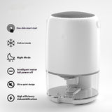 Bedroom Small Dry Air Purification Dehumidifier