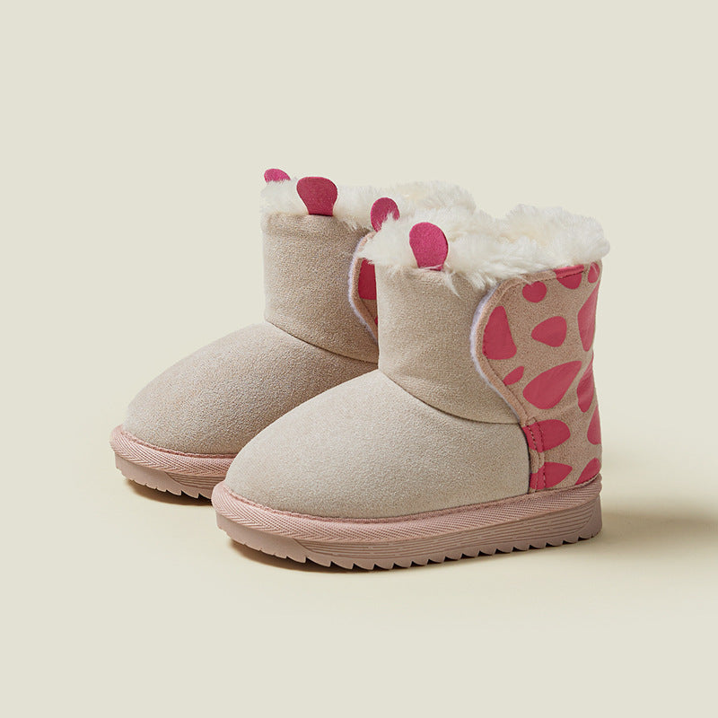 Creative Cartoon Versatile Warm Children's Snow Boots
