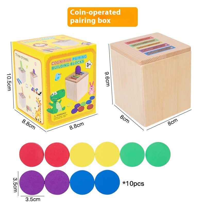 Early Childhood Education Educational Toys Baby Color Cognitive Classification Teaching Aids