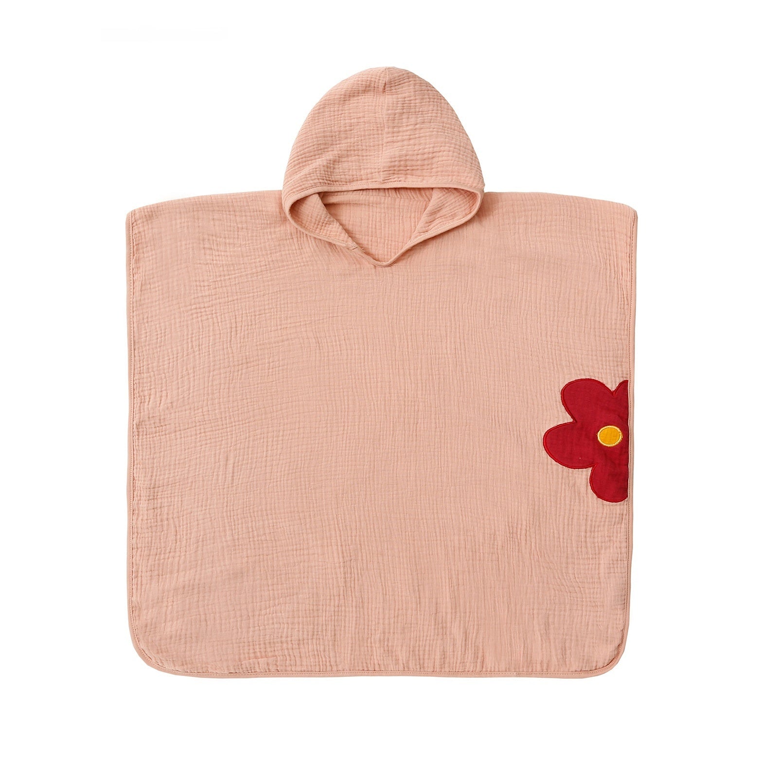 Cotton Gauze Children's Hooded Bath Towel