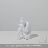 Nordic Affordable Luxury Character Bookend Decoration Model Room Hallway Home Study Creative Soft