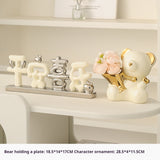 Living Room Tray Cream Style Home Hallway Entrance Key Storage Decoration