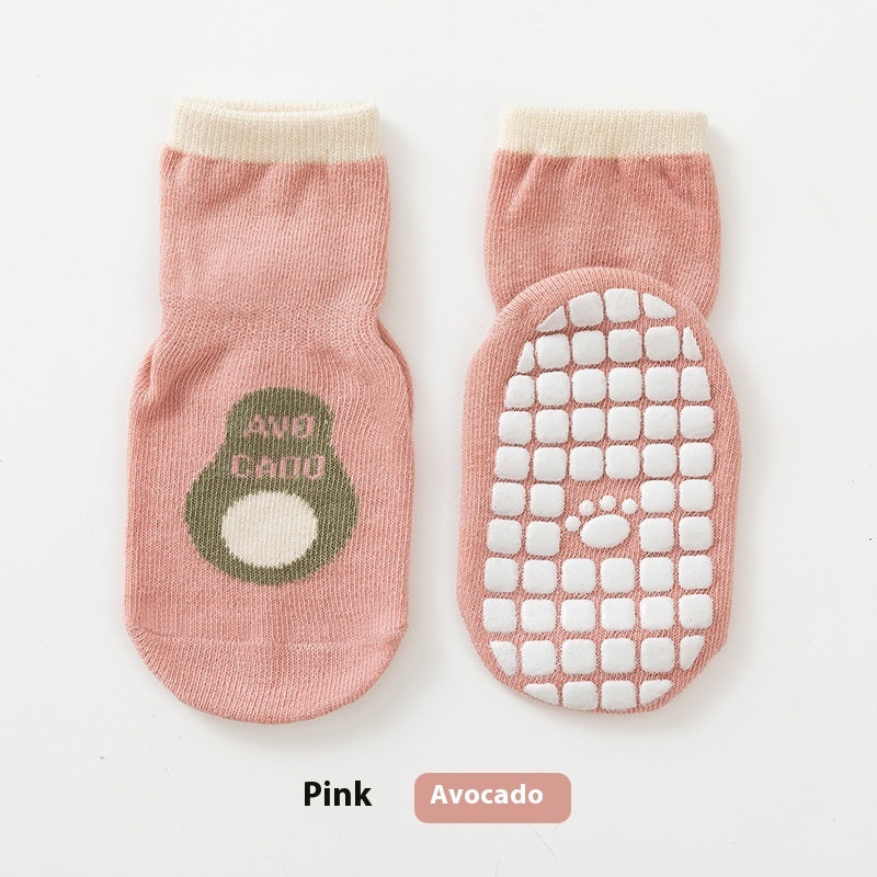 New Spring Combed Cotton Cute Cartoon Dispensing Room Socks