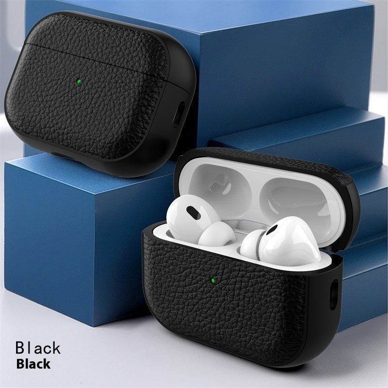 Leather Pattern Protective Cover Suitable For Bluetooth Headset