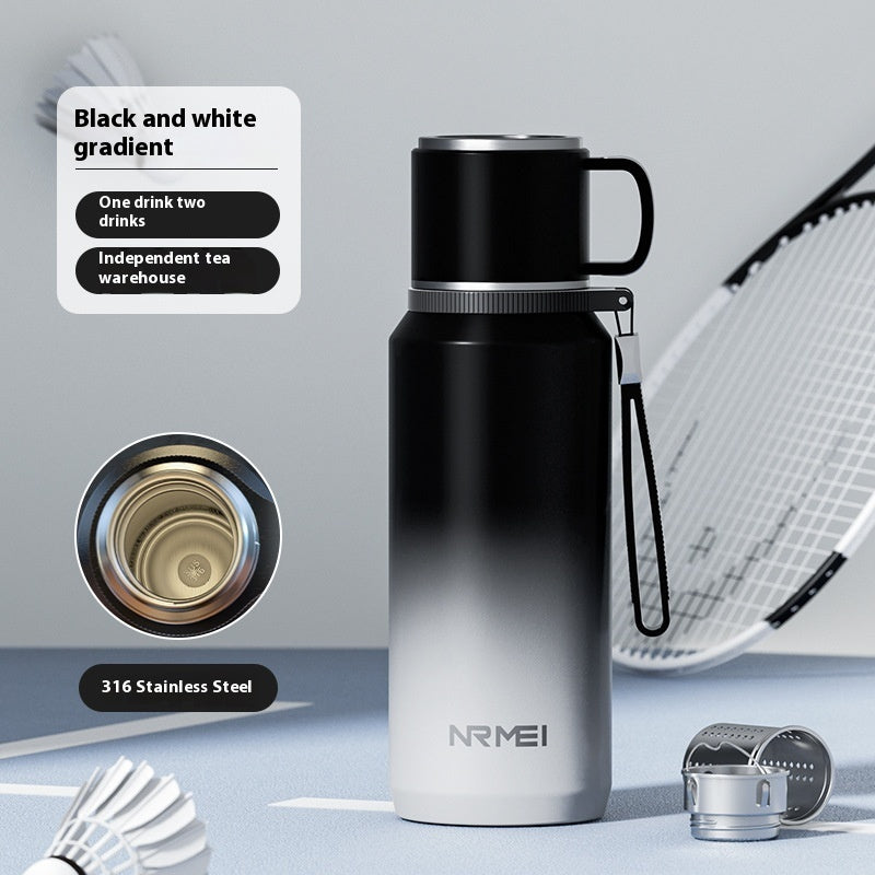 316 Stainless Steel Vacuum Cup Men's Large Capacity