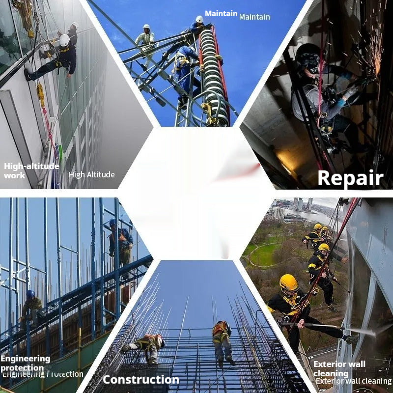 Wire Rope High Altitude Emergency Rope Clamp Equipment
